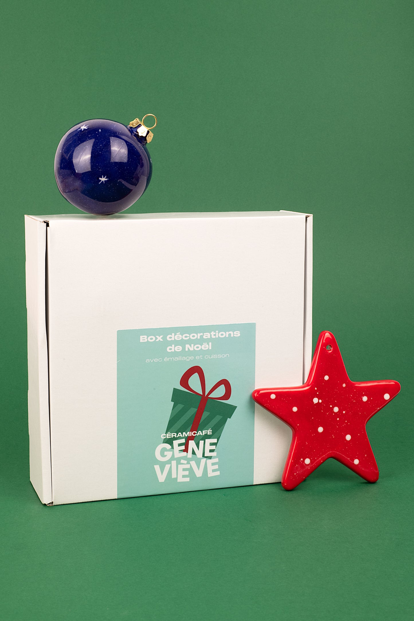 Box Peinture sur céramique - décorations de Noël (avec cuisson)