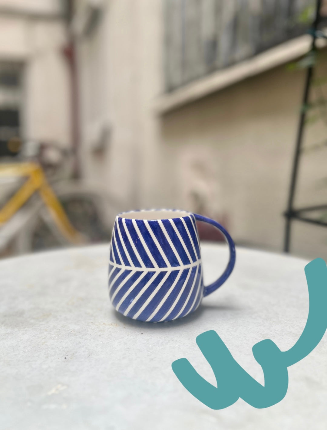 Ceramic to decorate - Lilac Mug