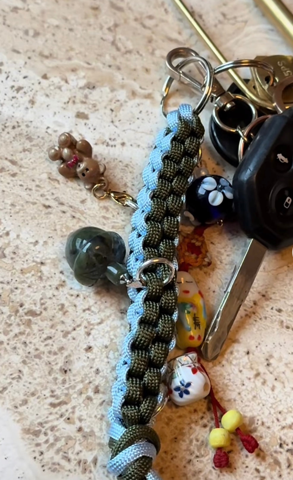 Macrame keychain and charms workshop Xmas Market 🎄 Sunday 15/12