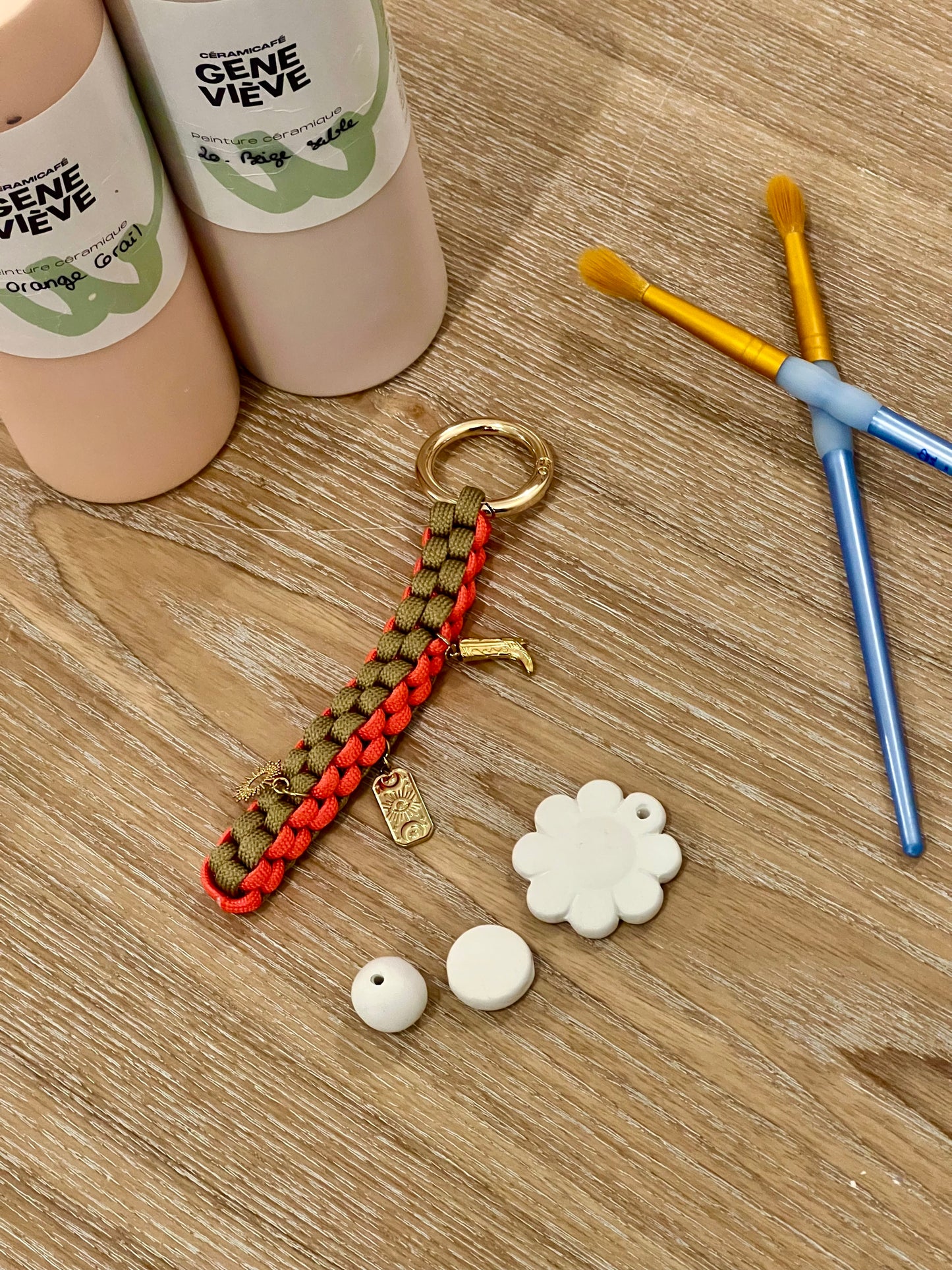 Macrame keychain and charms workshop Xmas Market 🎄 Sunday 15/12