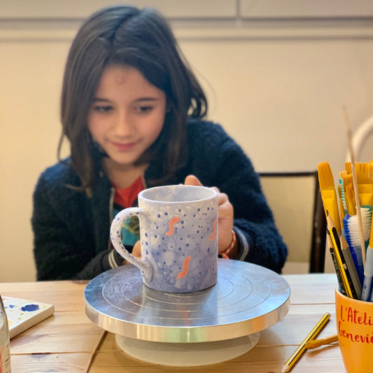 Ceramic painting session - Parent/Child - Paris 3