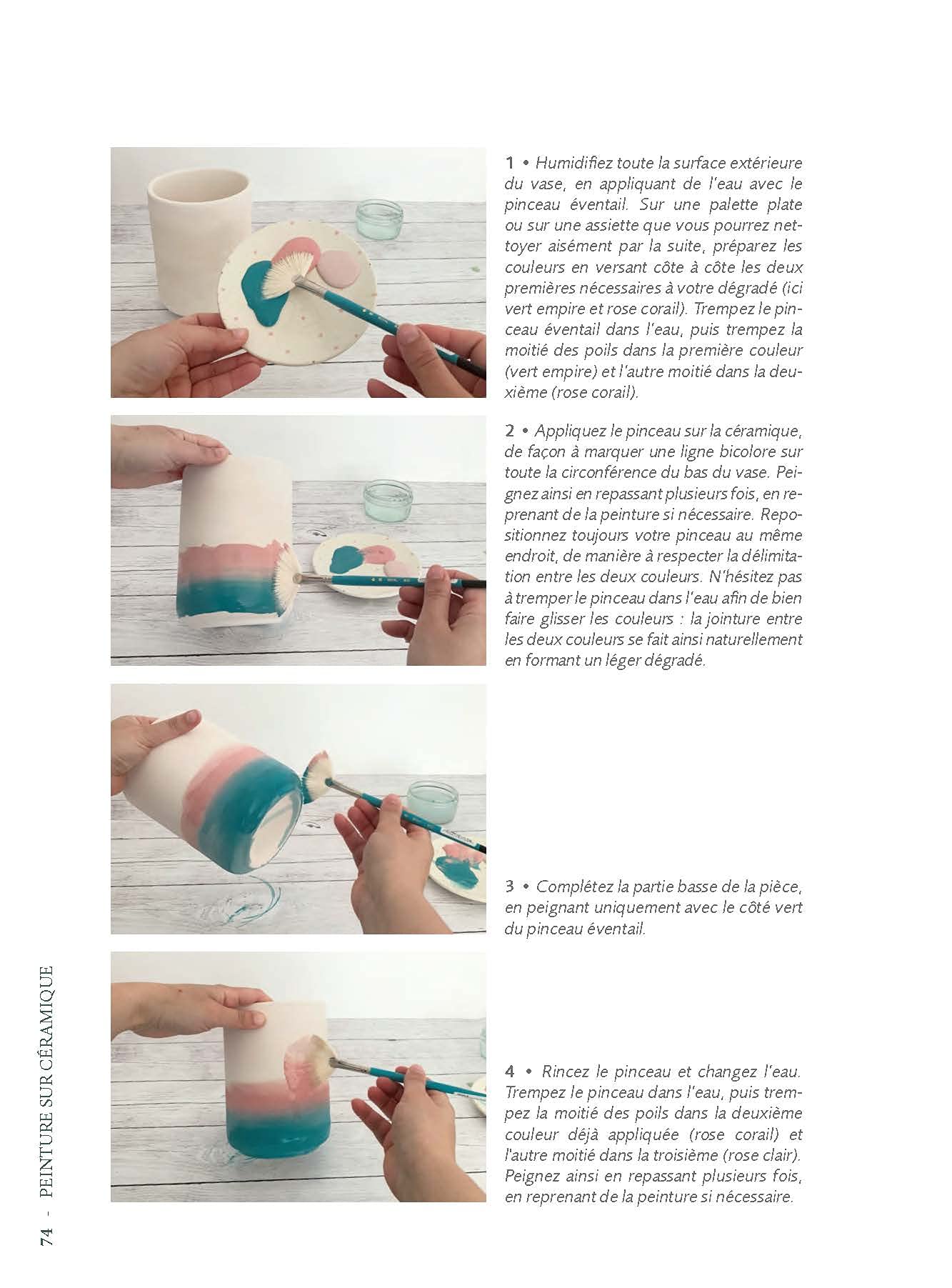 Our book! Ceramic Painting: 20 step-by-step projects
