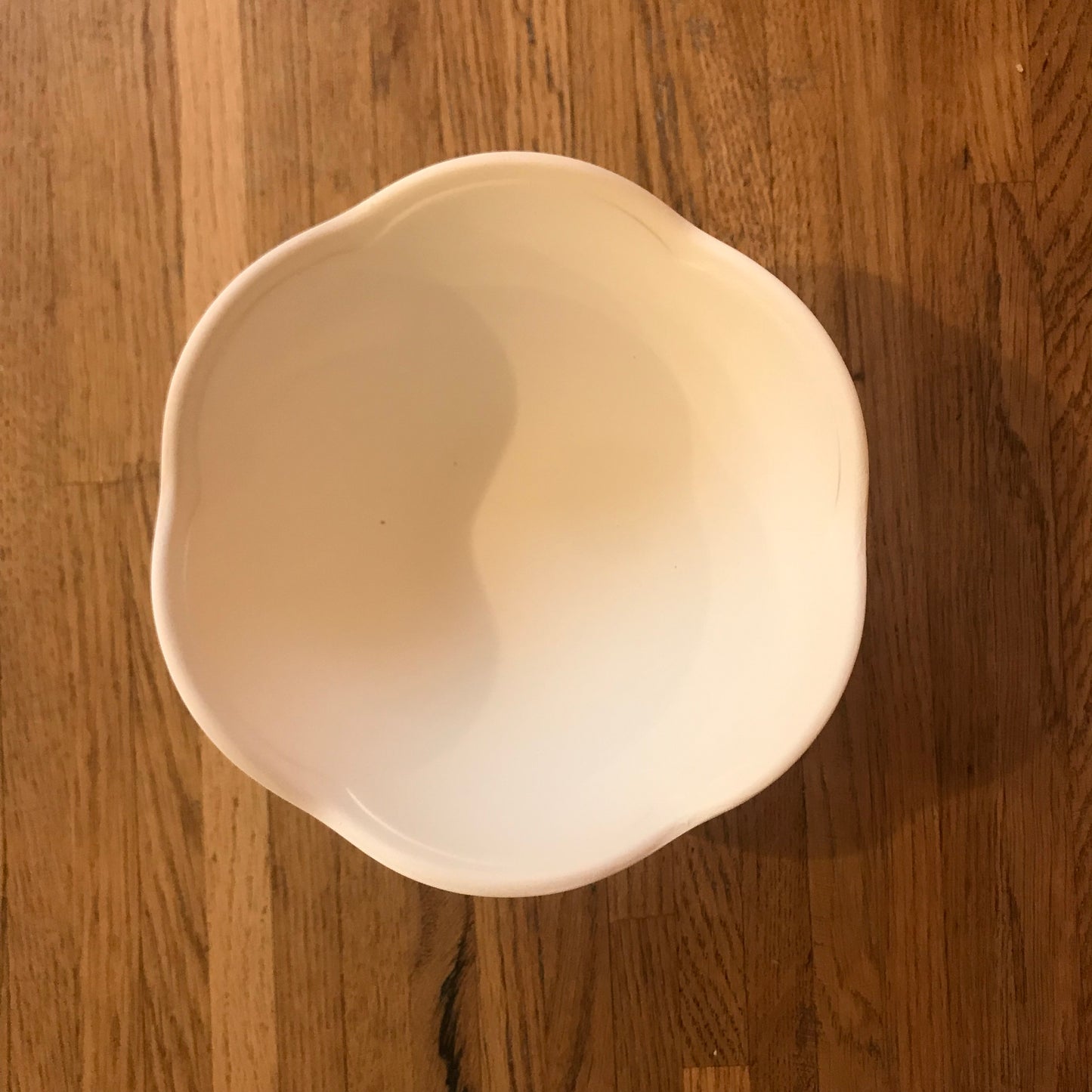 Céramique à décorer - Saladier dentelle