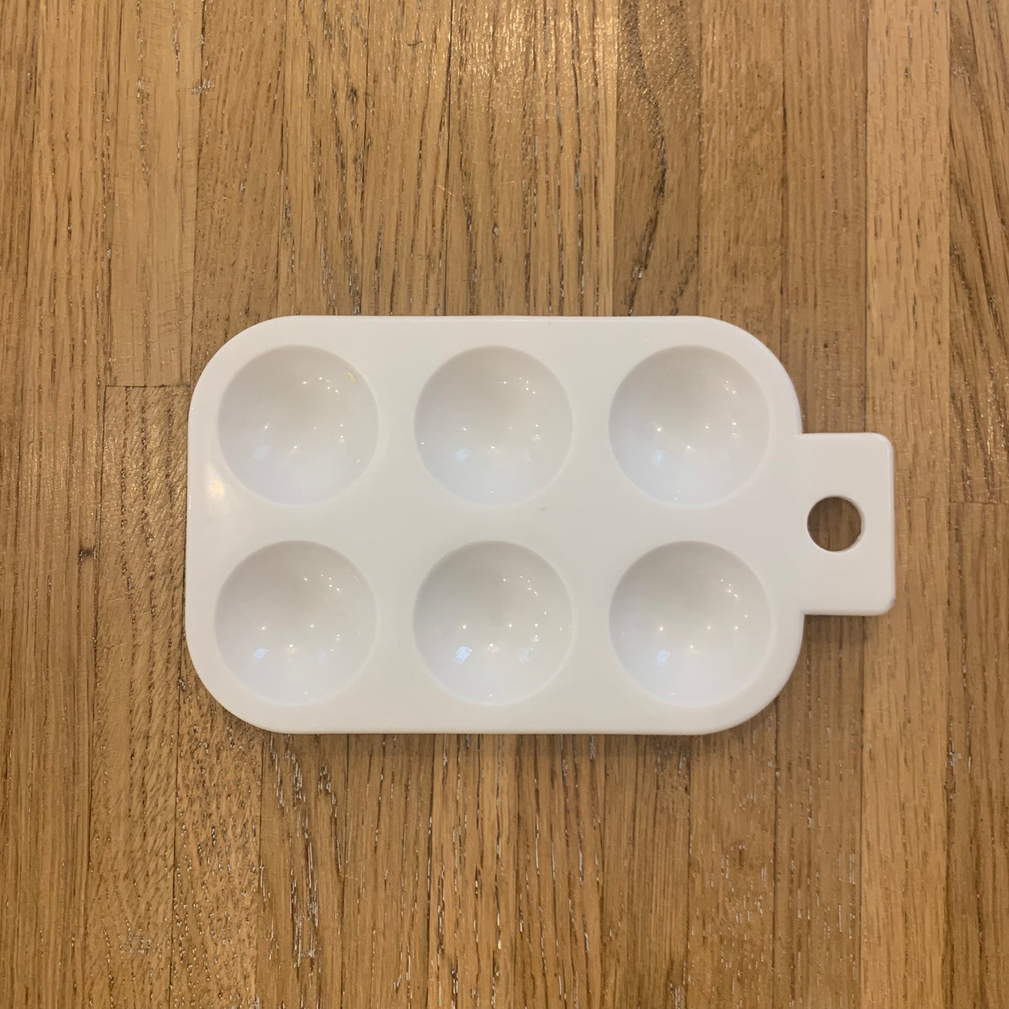 6-Hole Plastic Paint Palette