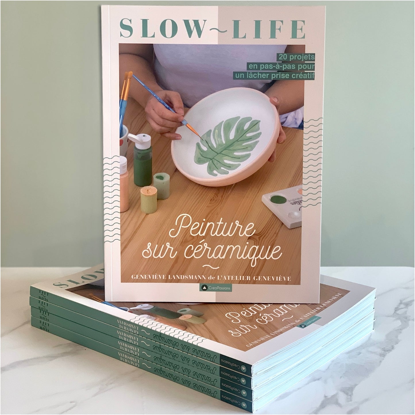Our book! Ceramic Painting: 20 step-by-step projects