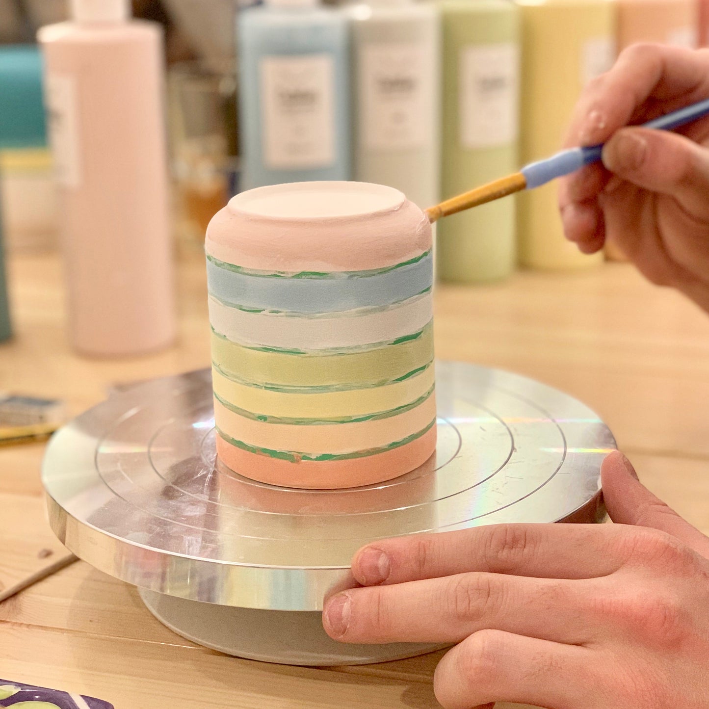 Ceramic painting session - Parent/Child - Paris 14
