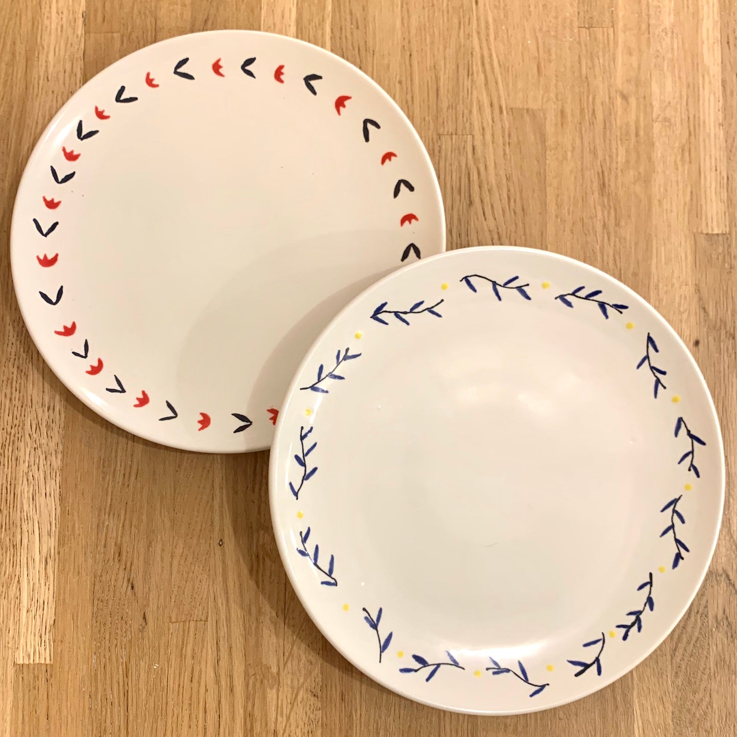 Céramique à décorer - Assiette 25 cm