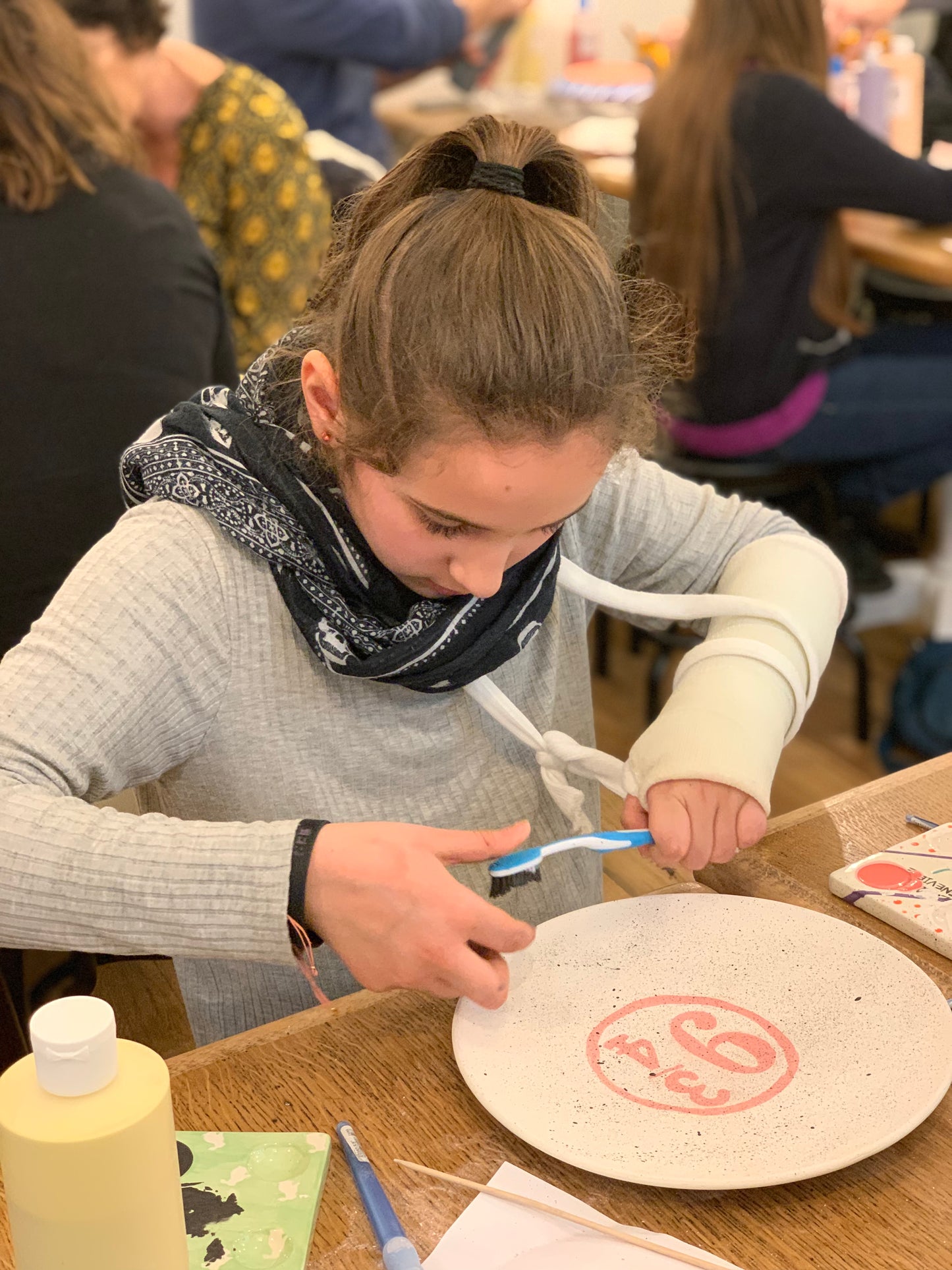 Session peinture sur céramique - Spécial école des sorciers - Paris 17
