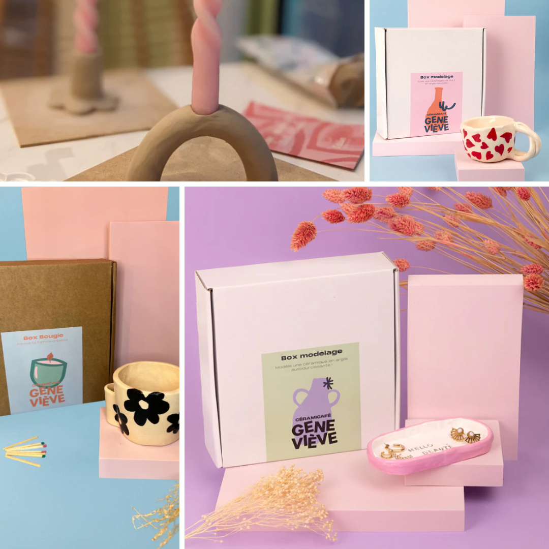3 projets DIY faciles avec notre box modelage ✨