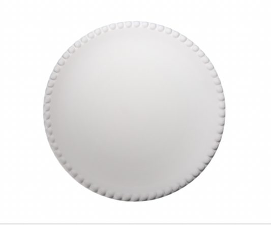 Ceramic to decorate - Lace plate 