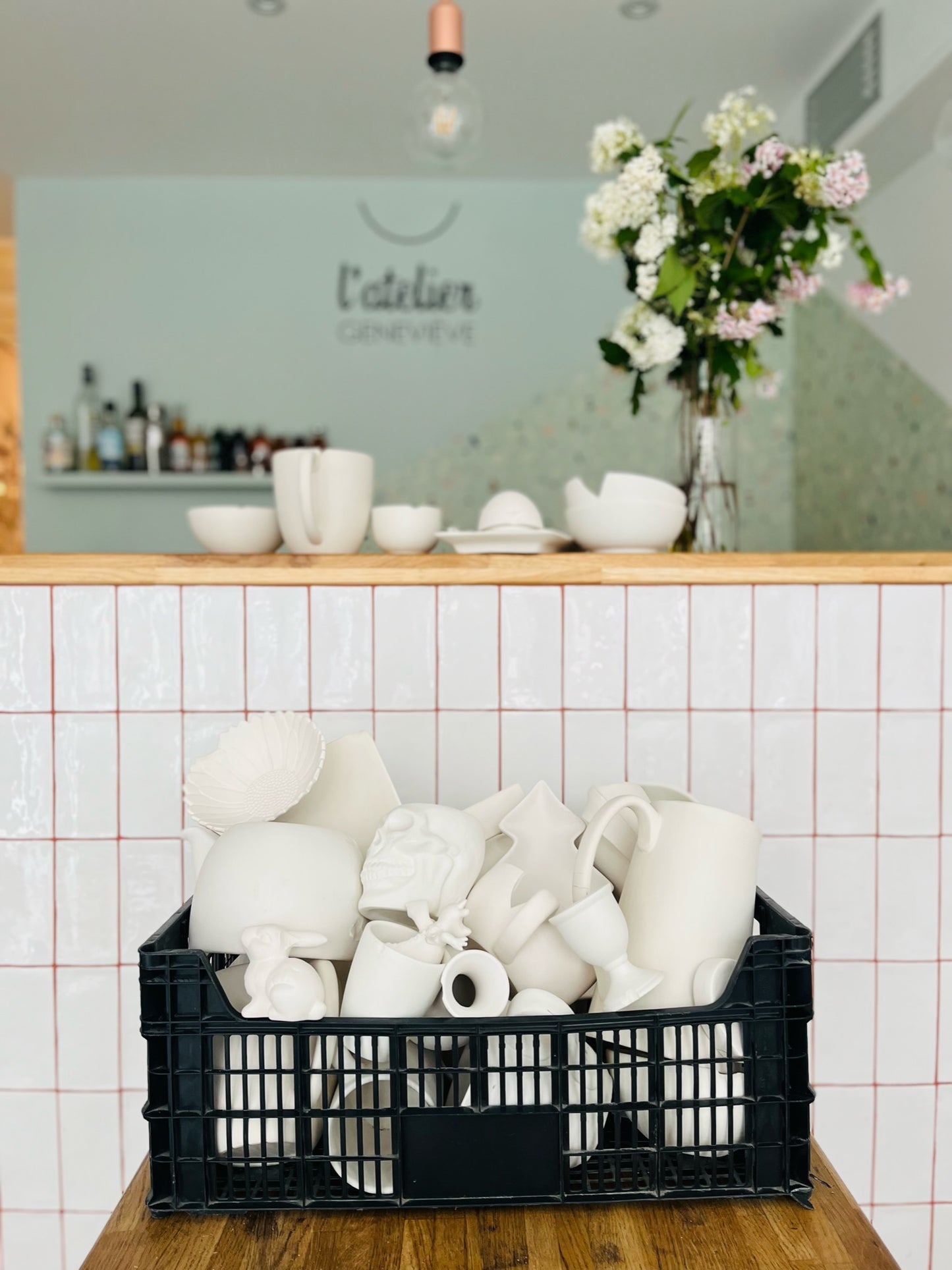 Free ceramic painting session - UPCYCLING - Paris 17
