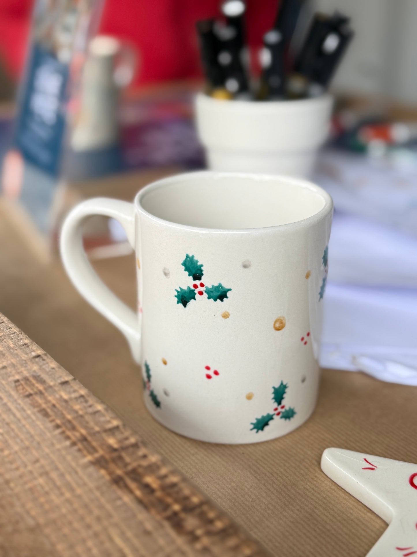 Mug to decorate - Painting on enamel without pottery kiln