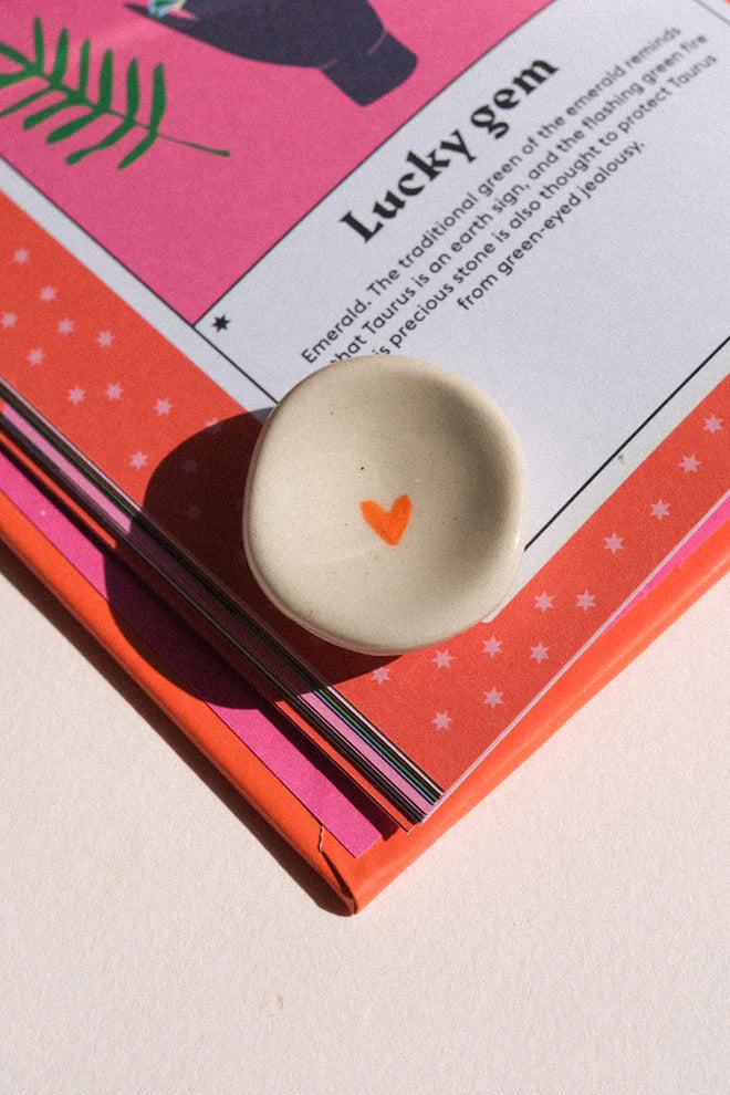 Pierre d'apaisement en céramique Bleu Clémentine ❤️