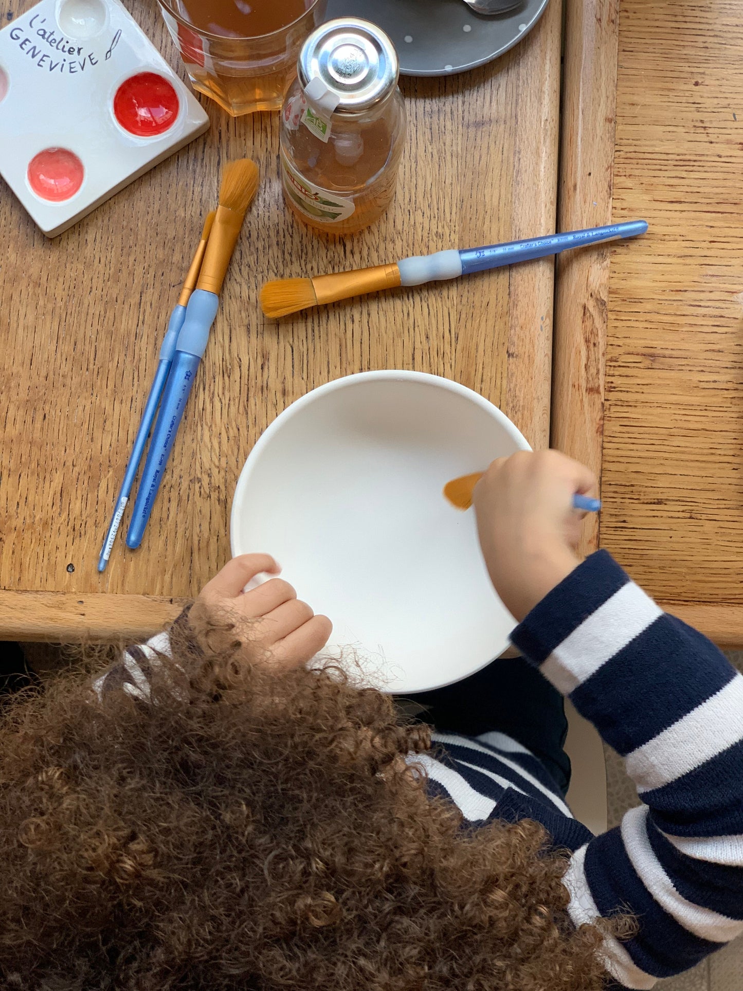 Session peinture sur céramique - Parent/Enfant - Paris 17