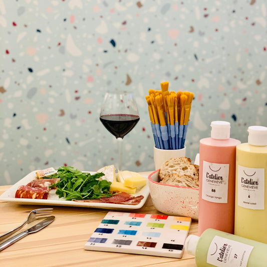 Ceramic &amp; Apéro: ceramic painting &amp; aperitif - Paris 3