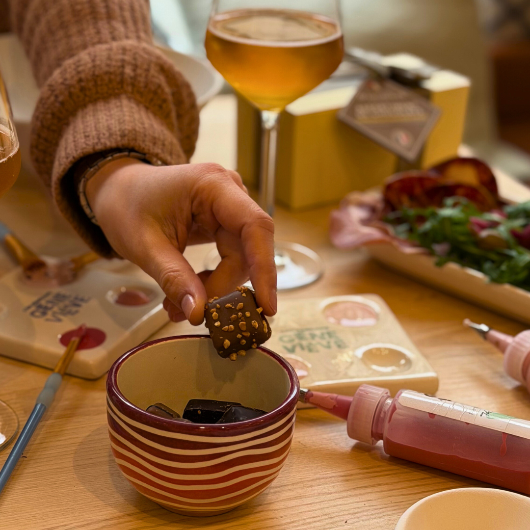 Ceramic Apéro', champagne & chocolats x Chevaliers D'Argouges  - Paris 17