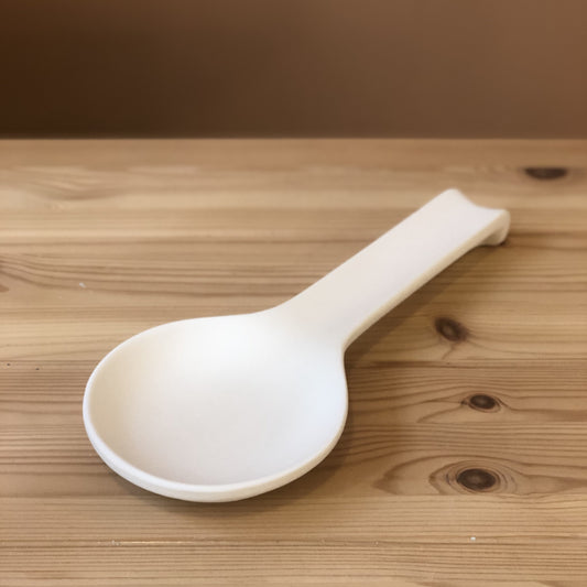 Ceramic to decorate - Spoon cutlery rest 