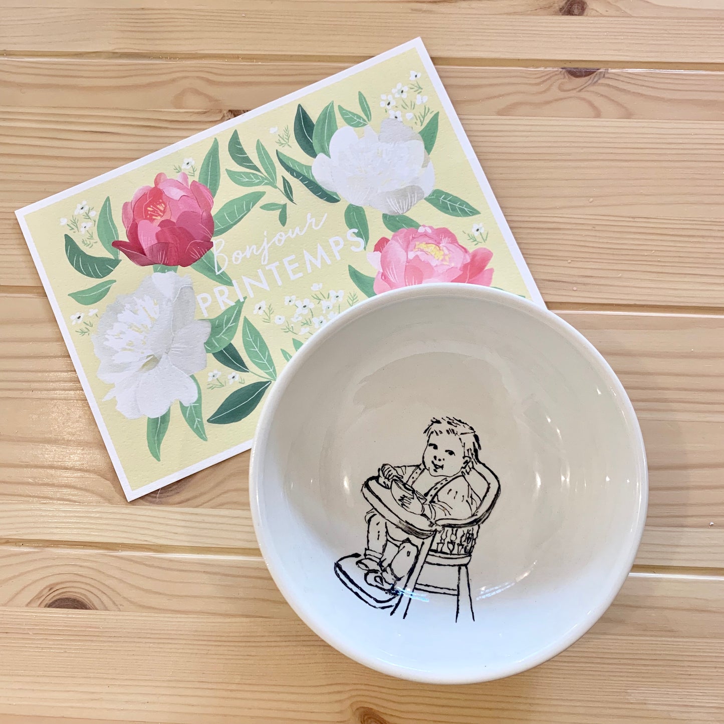 Ceramic to decorate - Muesli bowl