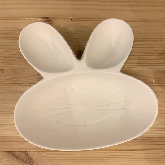 Ceramic to decorate - XL rabbit bowl